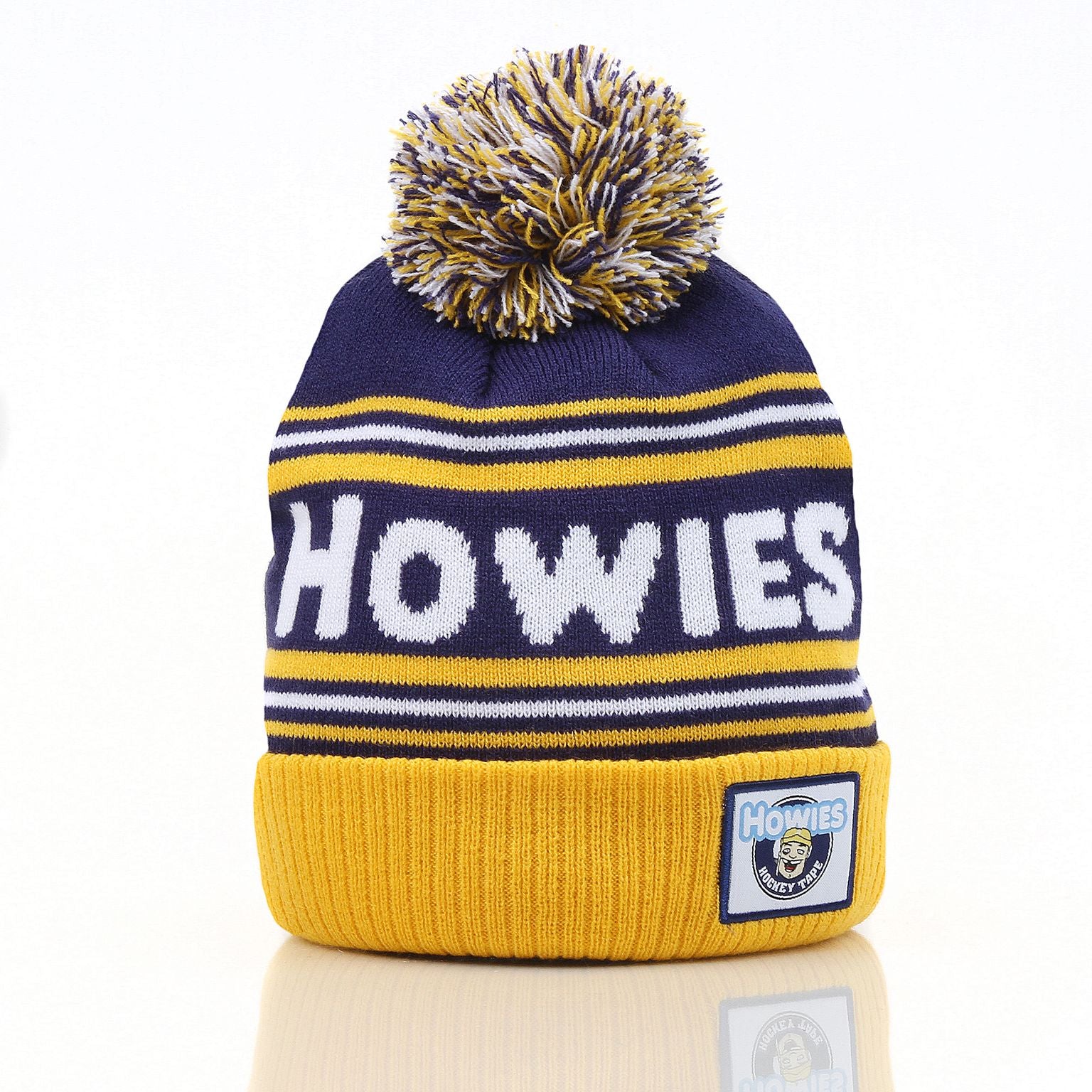 Beanie Howies Eishockey Alberta Clipper Mütze navy/gelb